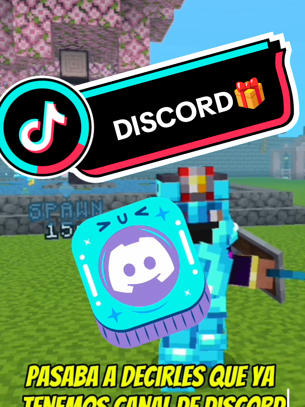 🌟NUEVO CANAL DE DISCORD🫰🎁#CapCut #Minecraft #viral #discord #realm @BRAWLEROG 