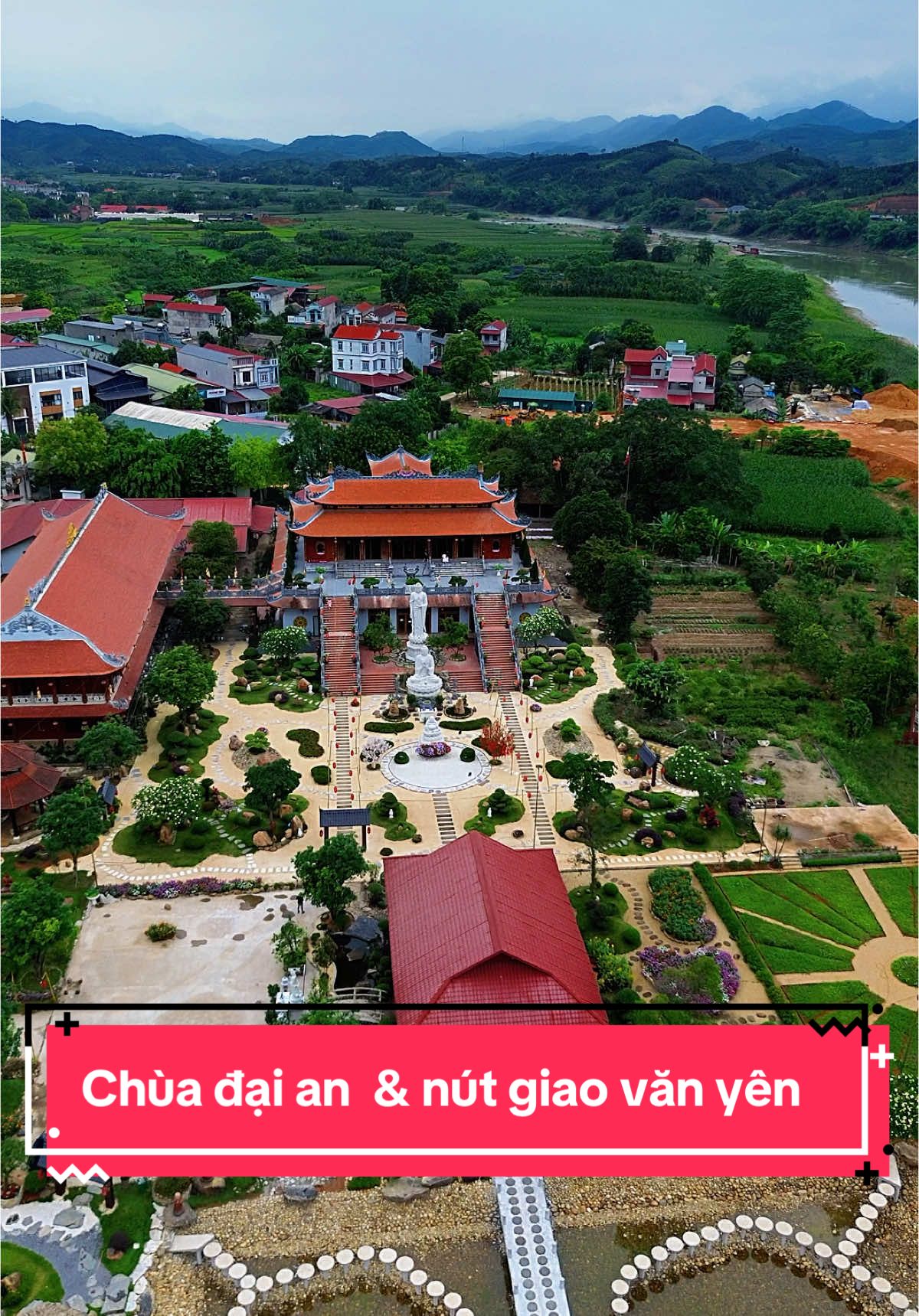 Chùa đại an #xuhuongtiktok #traitranyen21f #nguoiyenbai #dantranyen21f #flycam 
