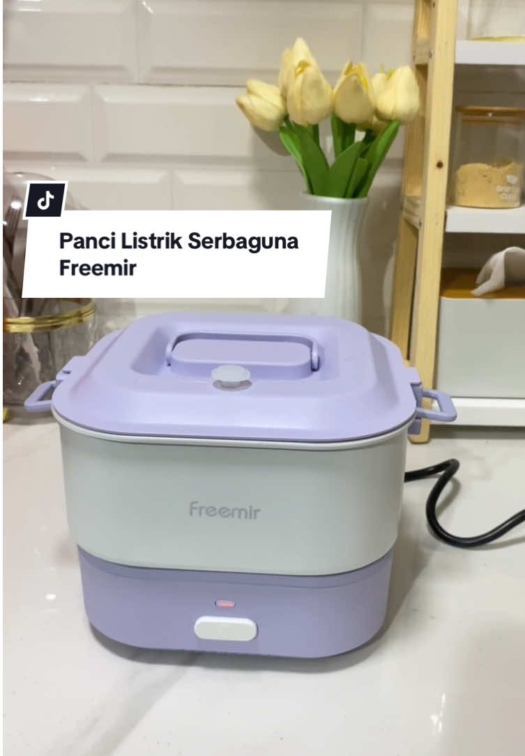 Keren banget panci listrik portable dari Freemir kapasitasnya cukup besar ya 2,5 liter dan pancinya bisa dibawa kemana2 seperti lunch box , pilihan warna ada di keranjang kuning yah . #pancilistrik #pancilistrikfreemir #pancilistrikpotable  #komporlistrikportable  #freemir #pancilistrikserbaguna 