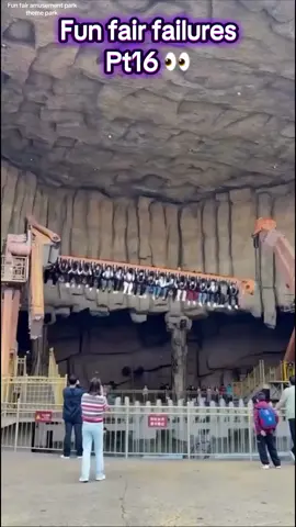Fun fair mistakes part 16 #themepark #waterpark #amusementpark #fair #carnival #funfair #themeparktiktok #fairground #rollercoaster #viralvideo #funnytiktok #statefair #original #fyp #themeparks #amusementparkrides #trending #fail 