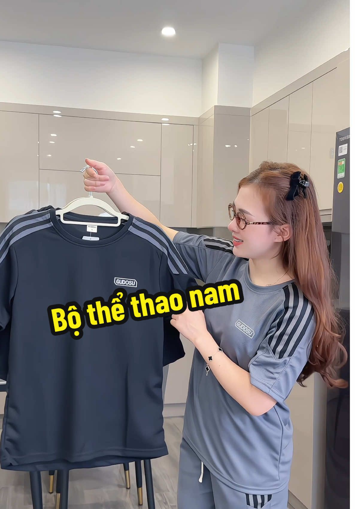 Bộ quần áo thể thao nam ngắn tay #nguyễn_thuý_hiền 