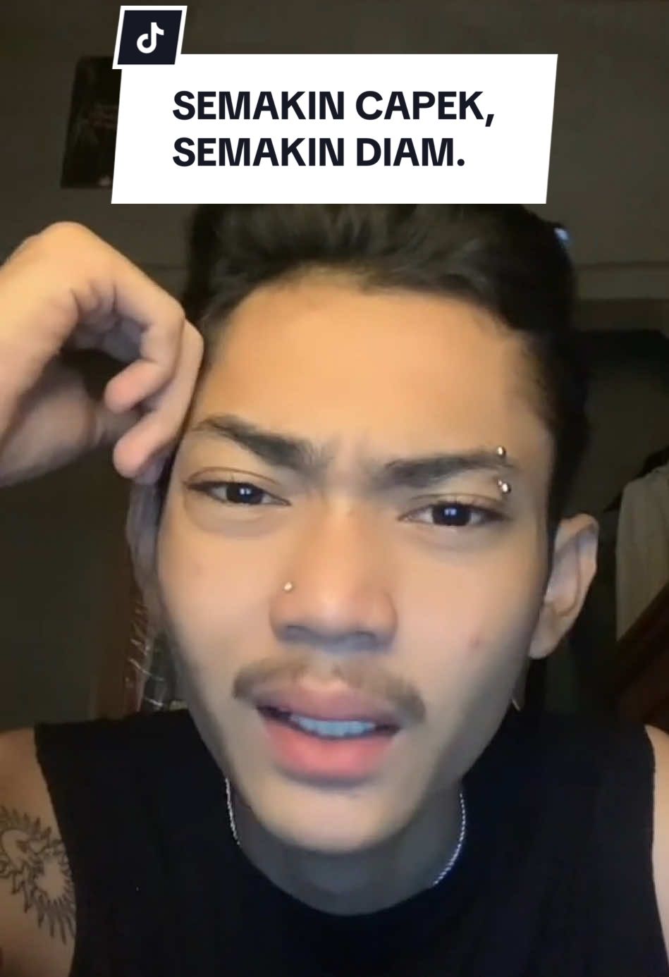 diam adalah attitude terbaik ketika muak dengan keadaan. #curhatkedira #ckd 