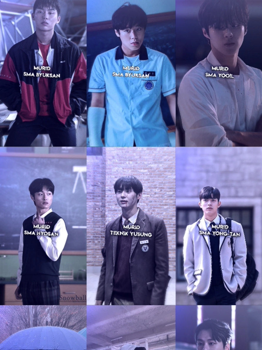 Kebanggaan sekolah #studygroup #hwangminhyun #weakheroclass1 #parkjihoon #revengeofothers #parksolomon #allofusaredead #chanyoung #nighthascome #kimwoseok #hongmingi #chawoomin #fypp #kdramaedit 