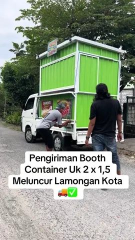 Pengiriman Booth Container Uk 2 x 1,5 Meluncur Lamongan Kota🚚✅ #bumikencanaid #workshopboothcontainer #boothcontainerbojonegoro #boothkontainerlamongan #boothcontainertuban #jombangtiktok #surabaya #pasuruan24jam #gresik #tubanjawatimur #gresik24jam #lamongan24jam #tuban24jam 
