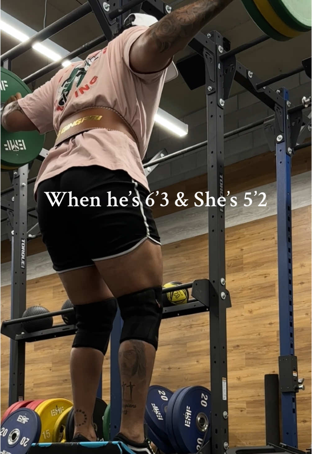 POV : Training with my boyfriend 😅 #gym #GymTok #training 