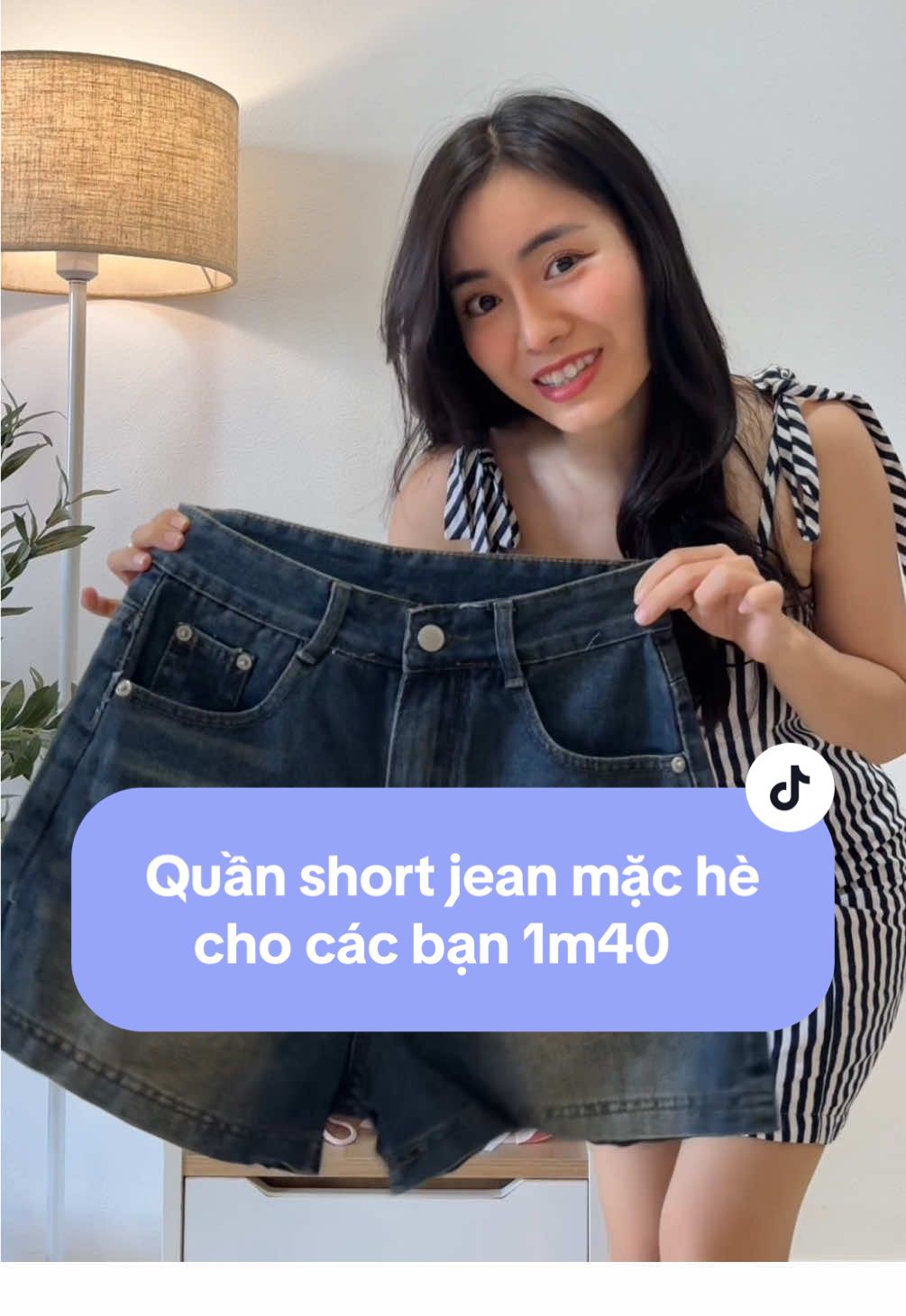Quần short jean cho mùa hè nè mấy bà ơi ☀️ @Shiri house #phoidoxinh #outfit #shortjean 