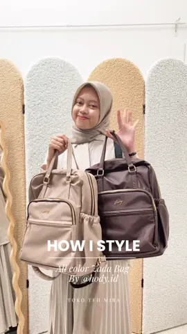 Your go-to bag —ZADA Bag from @Hody Bag  Sangat amat muat banyak buat bawa barang kalian! Sat set anti ribet dan yang pasti mudah di mix and match sama style apapun 💯 Kalian udah punya Zada belum nih? 👀 #outfitideas #casualoutfit #backpack #tasransel #taswanita #rekomendasibackpack #hodybag #localbrand