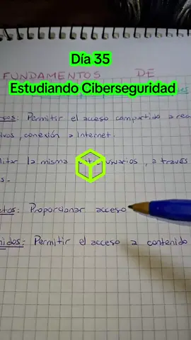 Día 35 estudiando Ciberseguridad. Seguimos viendo 
