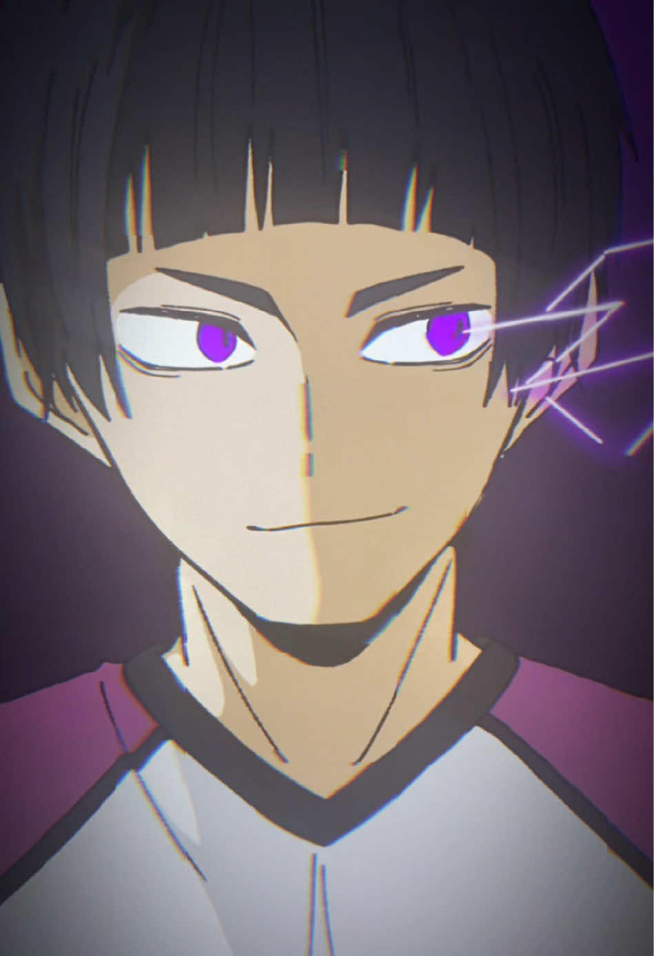 スペルを間違えてたので上げ直しです🙇‍♂️ @すなたろう さんと対投稿です✨️すなたろうさんの方も見てください！！！！ 参考元➡️ @紫々。 様 #ハイキュー  #ハイキューイラスト  #五色工 