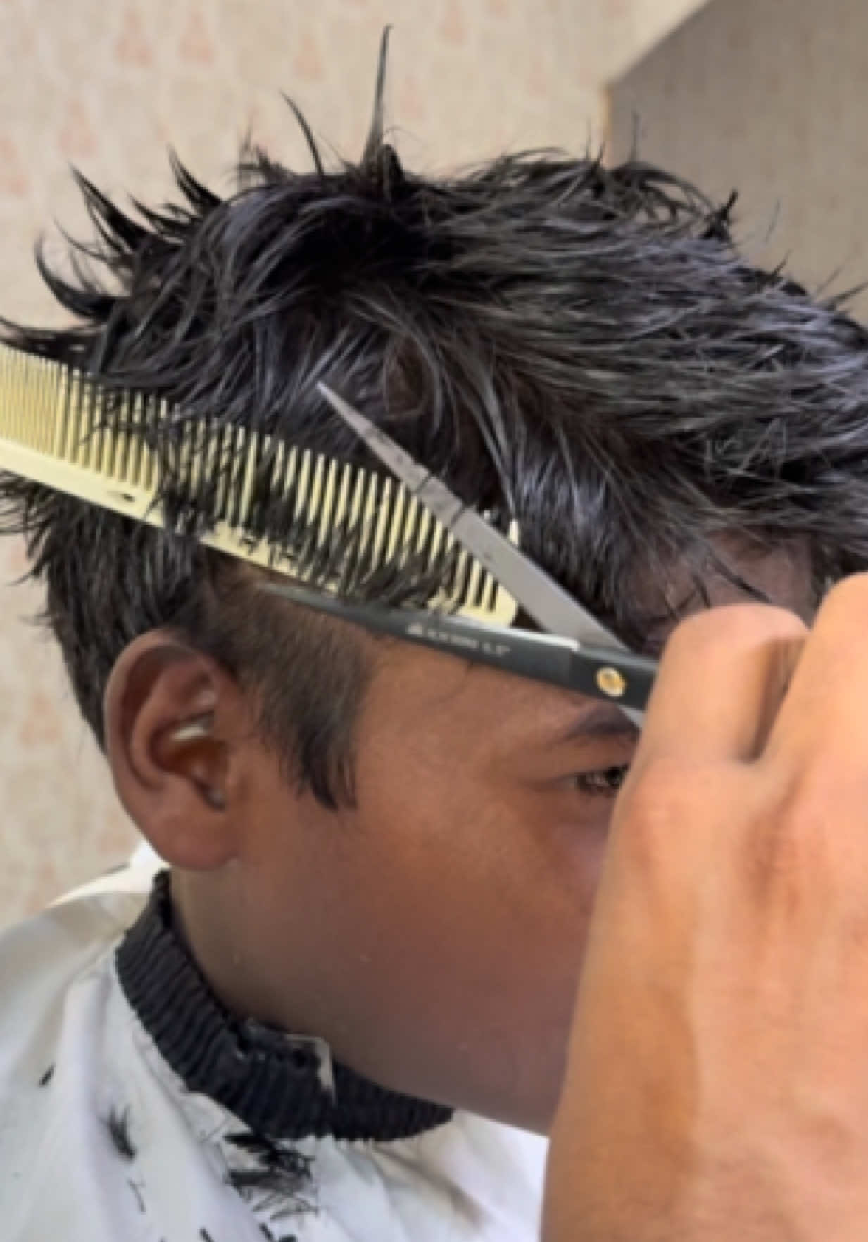 Rescued a Homeless Boy Locked in a Room | Transformed His Life with a Makeover! Part 2 #fyp #asmr #hair #haircut #hairstyle #hairstylist #hairtransformation 