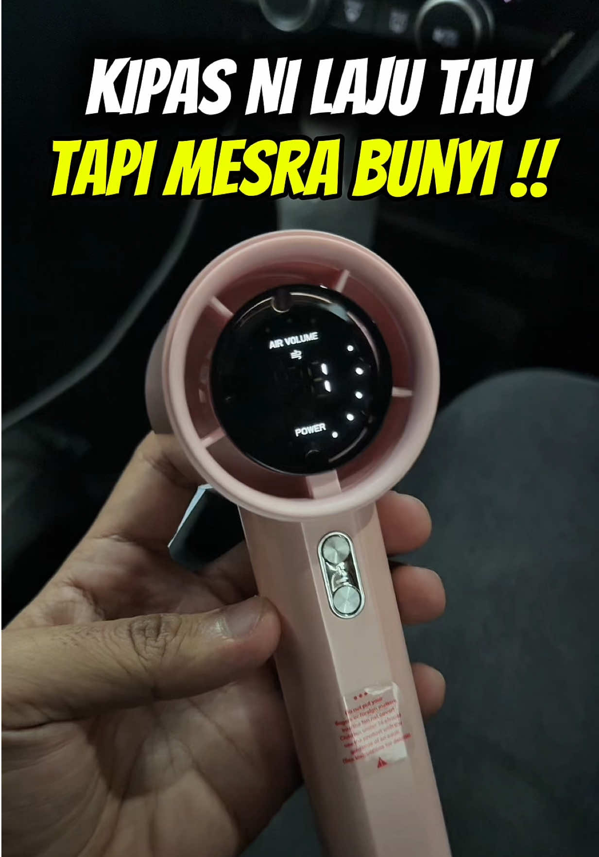 Yang ni sangat berbaloi yaaa sebab harga murah tapi kualiti sebijik mcm brand satu lagi tuu 😍 #portablefan #kipasportable #kipasmurah #goojodoqfan 