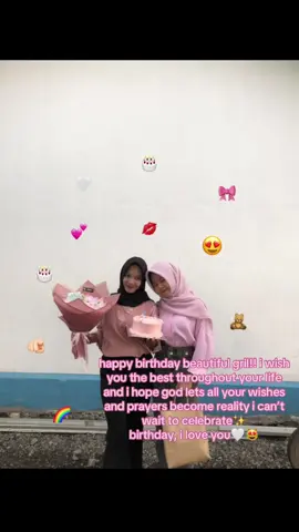 h’day sayang💕 @llvycha!? #happybirthday #bestie #trend #masukberandafyp #fypage #kata”