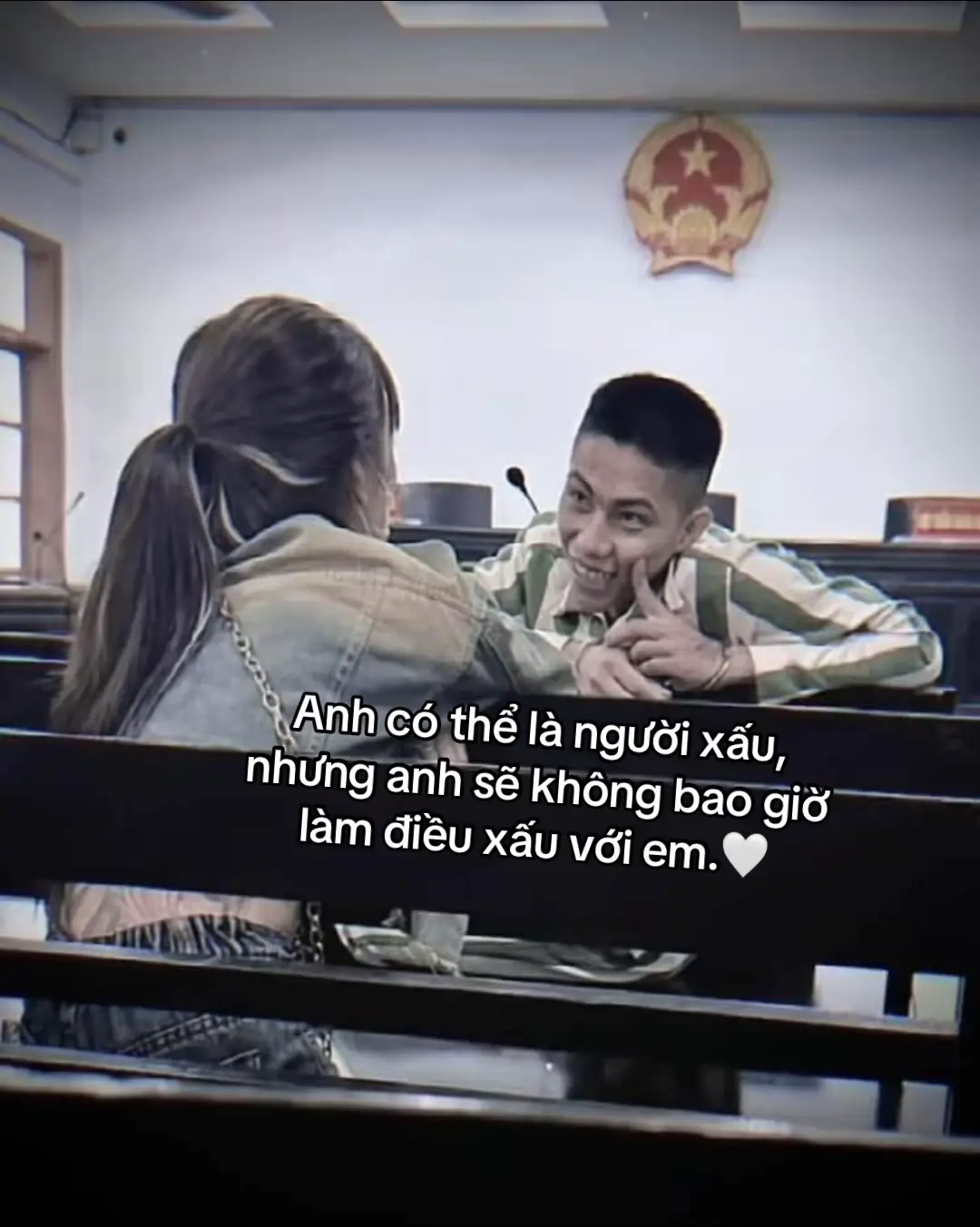 Anh có thể là người xấu, nhưng anh sẽ không bao giờ làm điều xấu với em.#xuhuong #tamtrang 