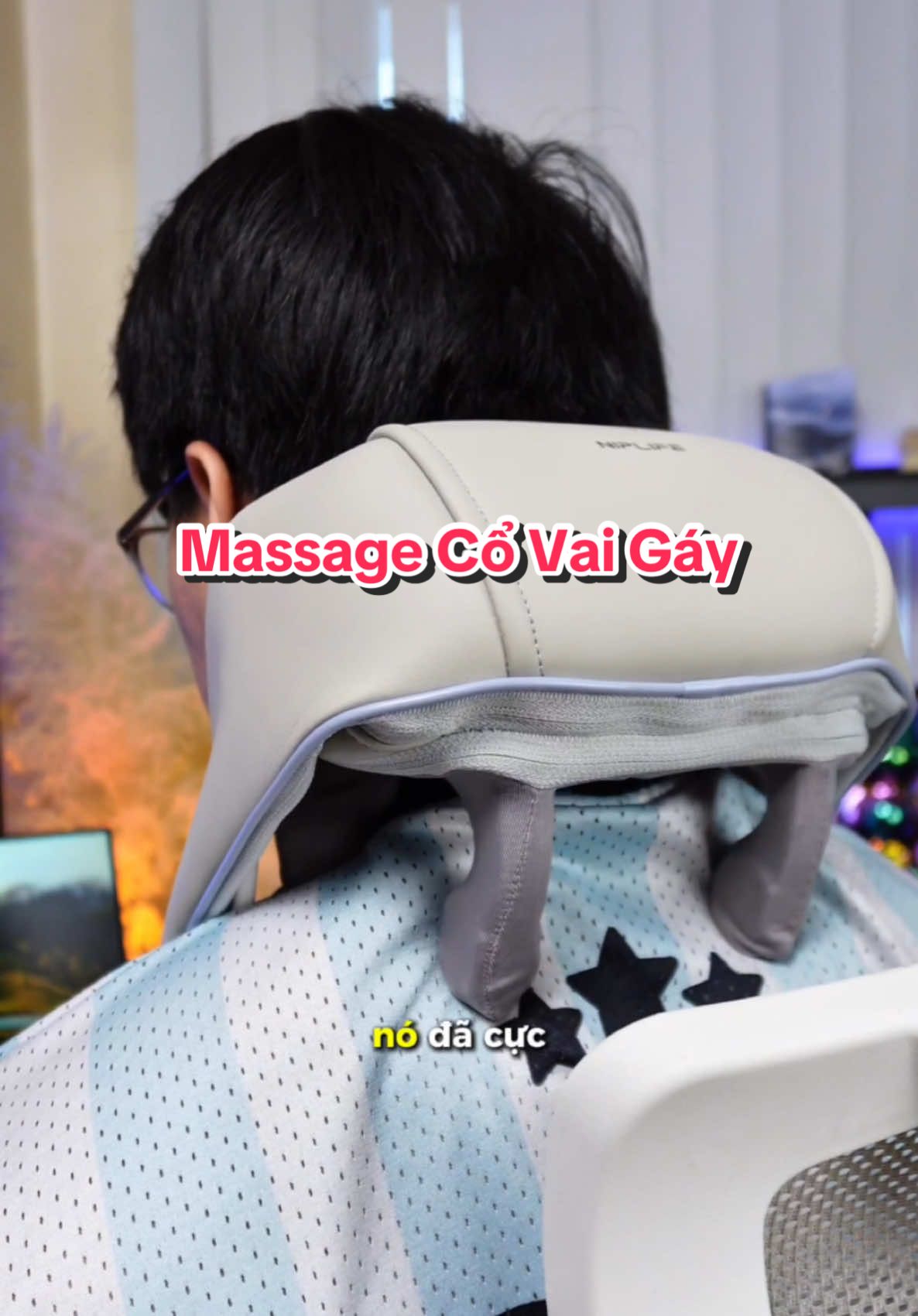 Máy massage cổ vai gáy của Nhật này dùng đã thật #ongbobaconreview #LearnOnTikTok 