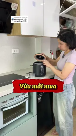 Trả lời @long đen Nồi cơm điện mini nấu ngon cơm ạ. #ngahamina #noicomdien #noicomdienmini 