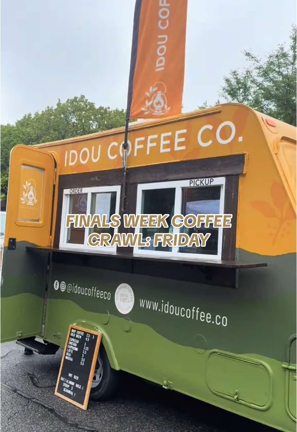 LAST DAY OF MY FINALS WEEK COFFEE CRAWL🥲 im a dunkin girl so this brought me out of my comfort zone✨ #college #coffeecrawl #pennstate #coffeeshop #idoucoffeeco #statecollege #coffee #matcha #fyp #finalsweek 