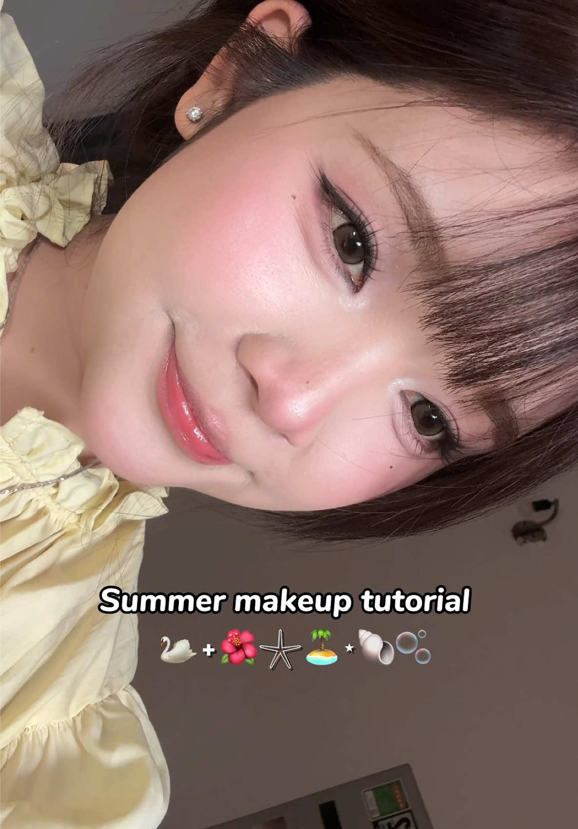 Mấy bả thích nhẹ nhàng nhưng không nhạt nhoà 😗#makeuptutorial #goclamdep #carslan #summermakeup 