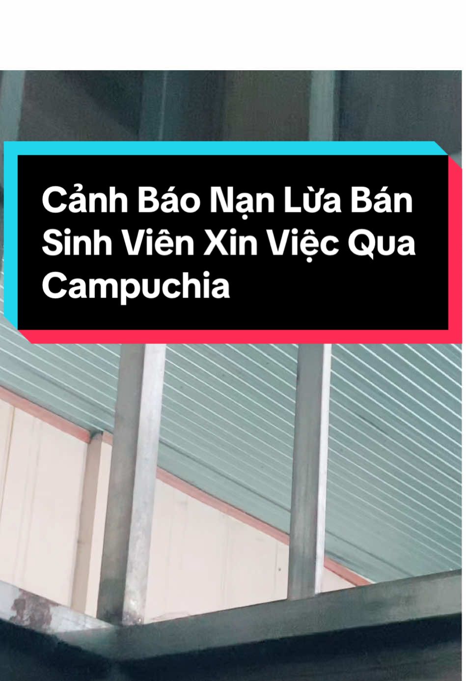 Cảnh Báo Nạn Lừa Bán Sinh Viên Xin Việc Qua Campuchia  @Daily☑️  @Daily☑️  @Daily☑️ #fyp #trendingvideo #daily #dailylife #DailyRoutine #canhgiacluadao #luadao #daolua #canhgiac #chuyenkhoannham #luadaodienluc #giamaoshipper #giamao #luatinh #luatien 