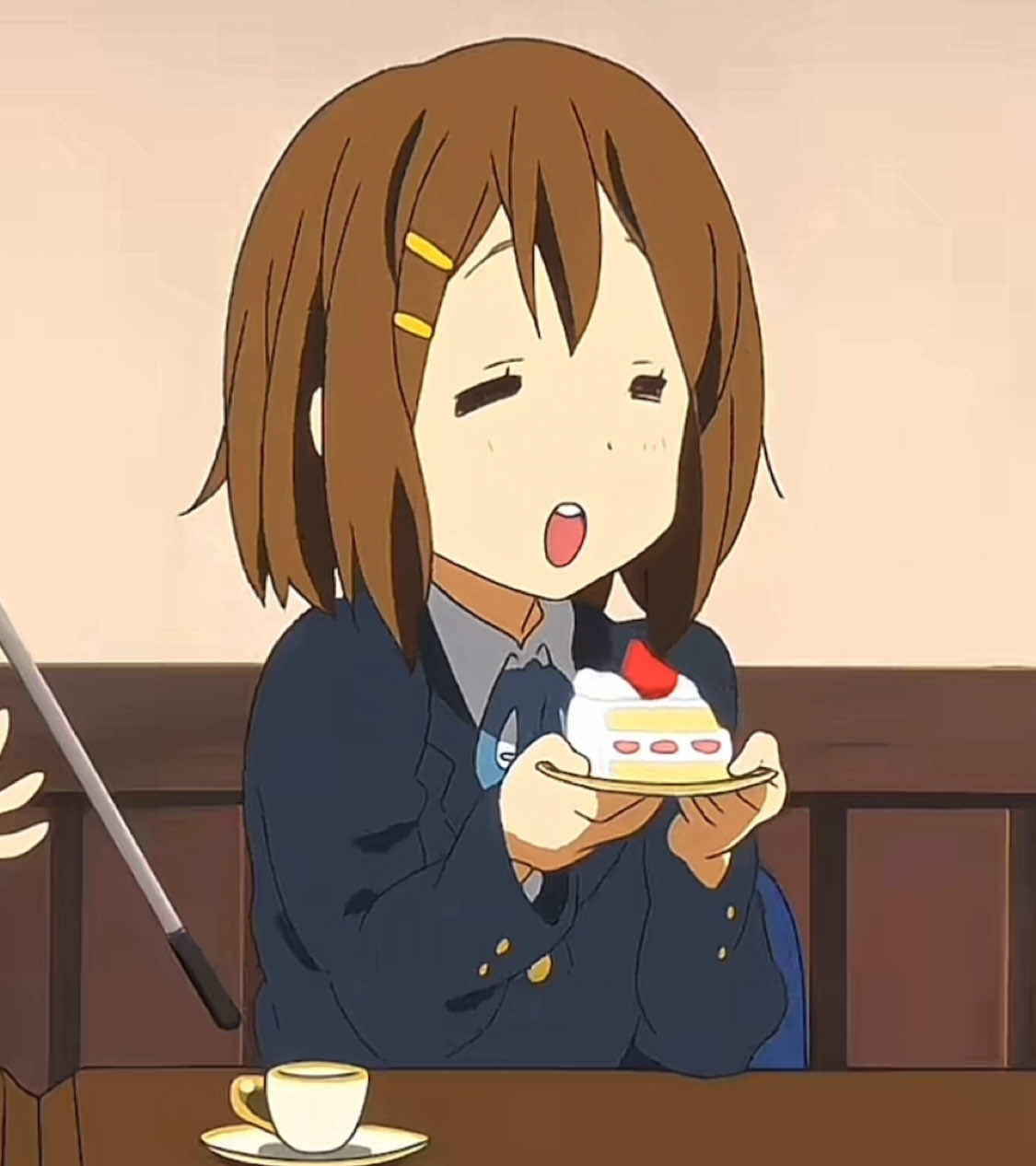 Yui 🎀 #k_on #popular #anime #edit #yuihirasawa #follow #like #kon 