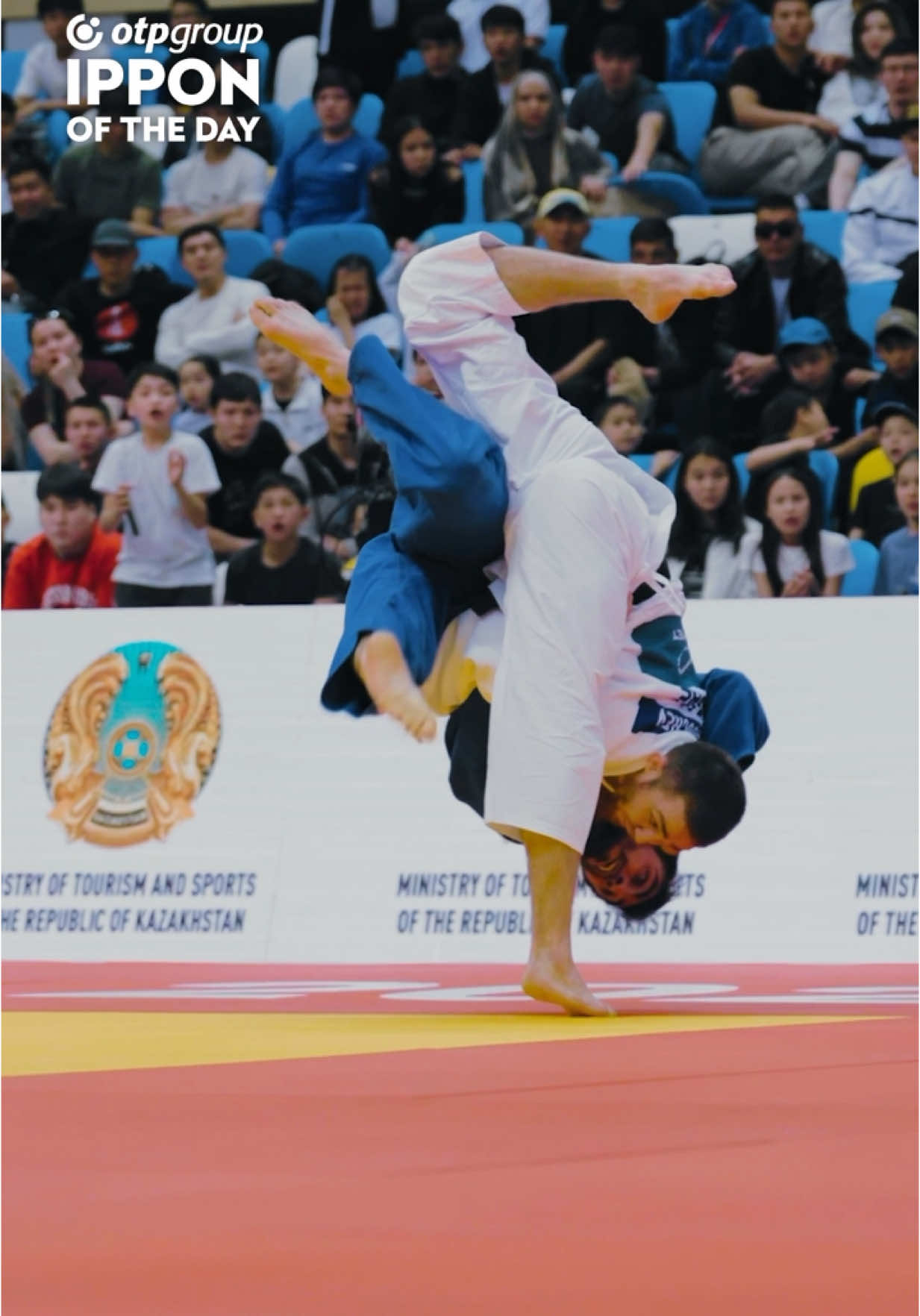 😱 Our OTP Group Ippon of the Day is maybe one of the most dynamic counters ever seen! 💣 Follow all the action on JudoTV.com 💻 #JudoAstana #Astana #Kazakhstan #WJT #Judo #IJF #Sport #RoadToLA2028