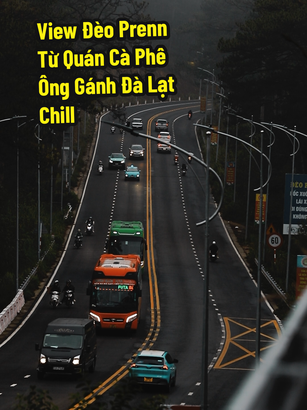 Mình quay Video mọi người lưu về ghép nhạc nhe ☺️ #ongganhdalatchill #tramruaxeaetouring24h #deoprenn #dalat 