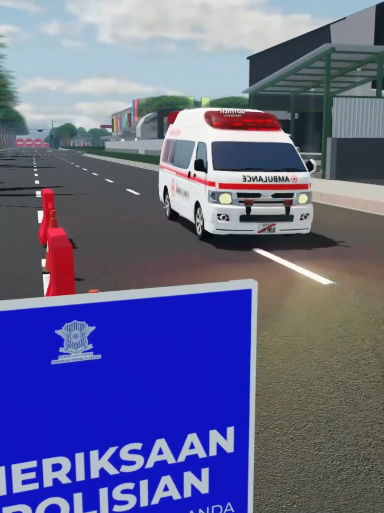 mobil van berhantu balik kampung upin ipin di cdid #fyp #cdid