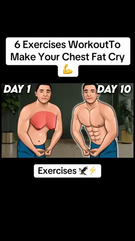 6 Exercises WorkoutTo Make Your Chest Fat Cry 💪#muscle #workout #Fitness #chest #chestworkouts #chestdayworkout #athome 
