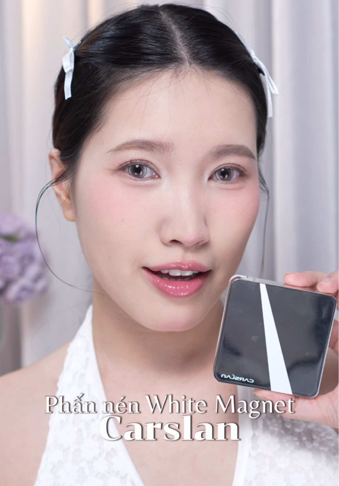 Aaaaa em phấn phủ này quá đỉnh, càng xài càng dính lun á #phannenchongnang #phancarslan 