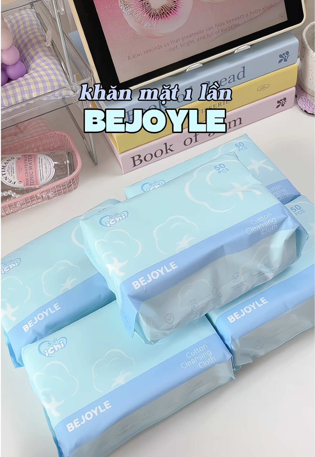 từ ngày chuyển sang dùng khăn mặt 1 lần trộm vía da tui bớt mụn hẳn ✨😻 #khanmat #khanmatkho #khanmat1lan #bejoyle #khanmatbejoyle #muataitiktok #fyp 