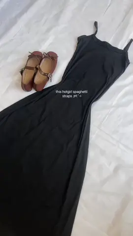 #spaghettistrap #longdress #dress 