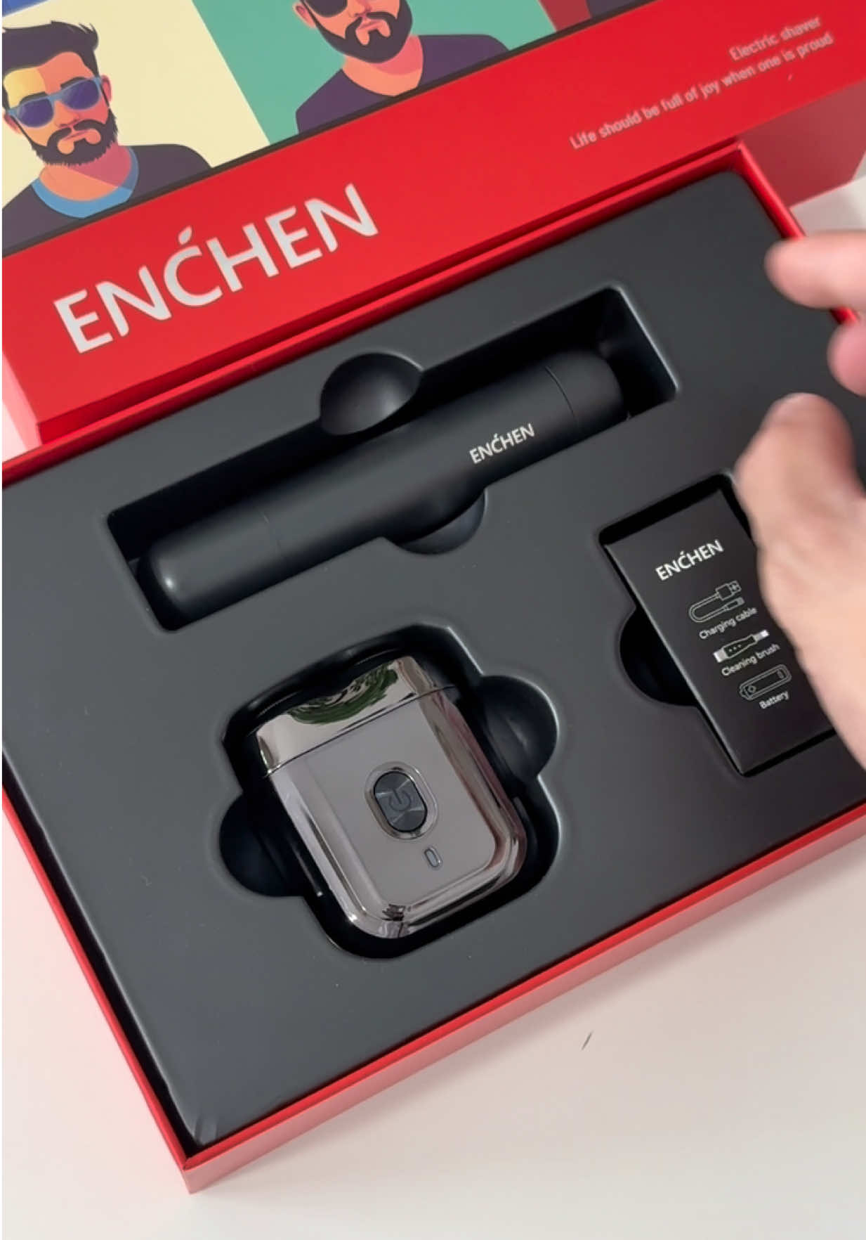 #enchen #enchenmini6 #เครื่องโกนหนวดไฟฟ้า #giftset #enchengift #enchen #ใช้ดีบอกต่อ #ของมันต้องมี #เครื่องโกนหนวด #เครื่องโกนหนวดพกพา #เครื่องเล็มขน #ราคาถูก 