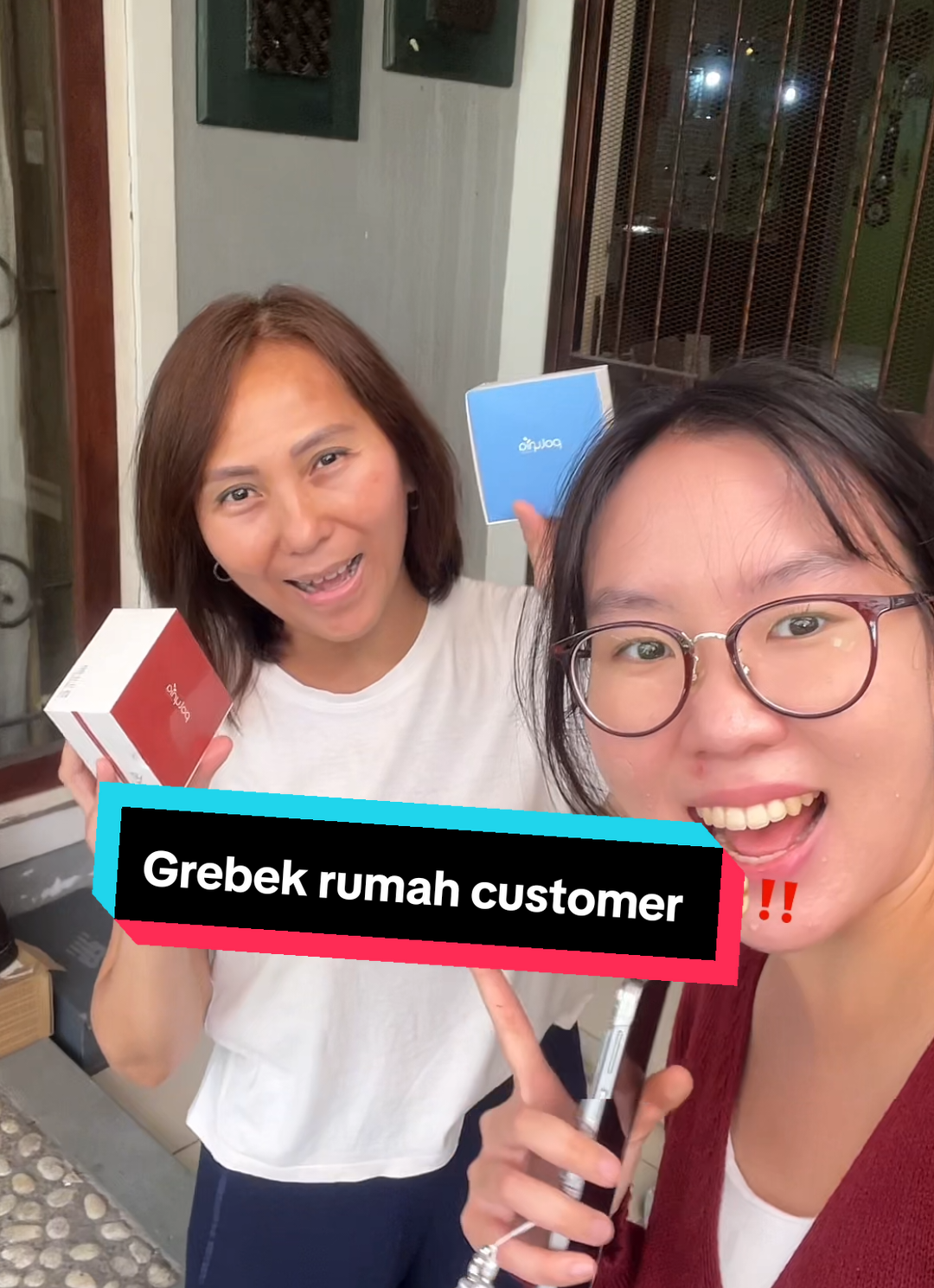 Niatnya mau surprise customer malah kejebak macet JKT... untung kesampean grebek 🤣🤣 #challenge #viral #skincaretips #skincarehacks #glowing #fyp #glassskin #antiaging #skincare  #peptide 