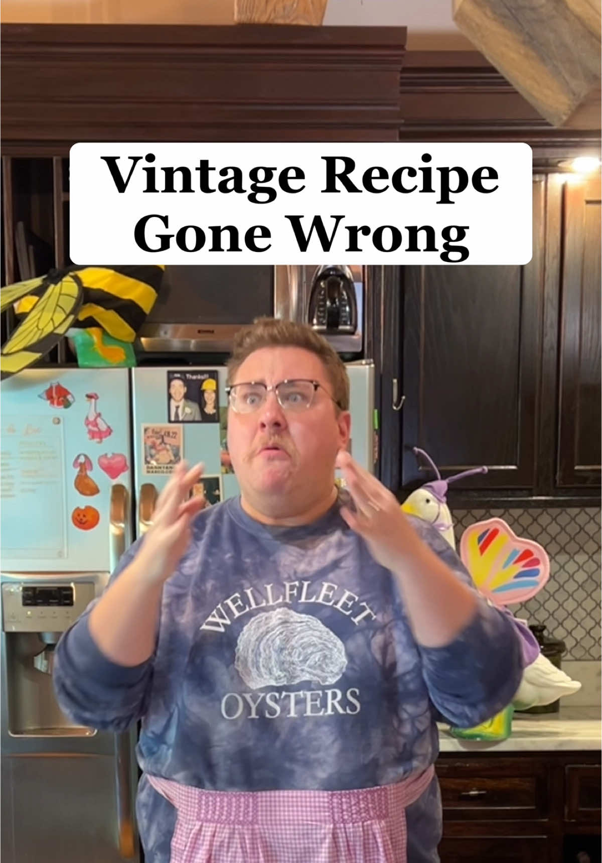 My meat crust MUST be smooth!  - - Shoutout to all the amazing ingredients that made this not so amazing meal  @Pete & Gerry’s Eggs  @Campbell’s Soup  @fairlife  @Green Giant  @lewisbakeshop @heinz  - #vintage #cooking #kitchen #Recipe #retrorecipes #retro #mcm #homecooking #Foodie #gonewrong 