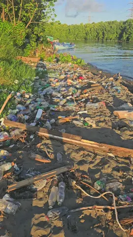 mira cuanta basura hay en esta playa #republicadominicana🇩🇴 #basura #higiene 