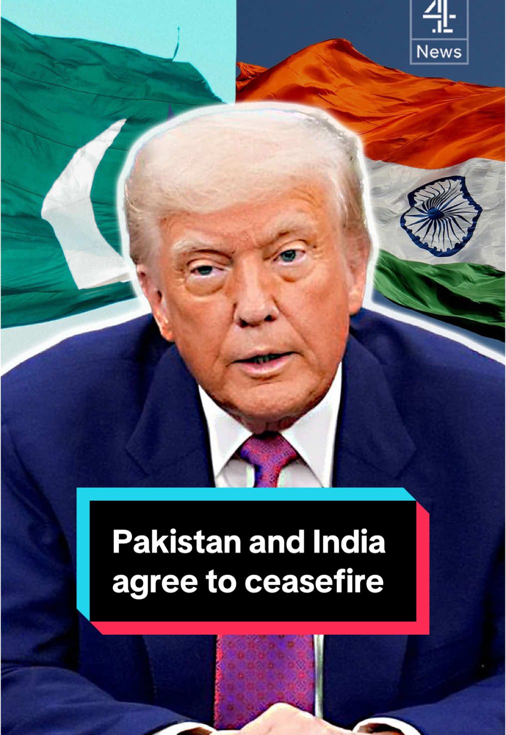 Pakistan and India have agreed 'full and immediate ceasefire', says Donald Trump. It comes as both counties exchanged missile fire overnight amid growing tension over Kashmir. #Pakistan #India #Kashmir #Conflict #Missile #Channel4News