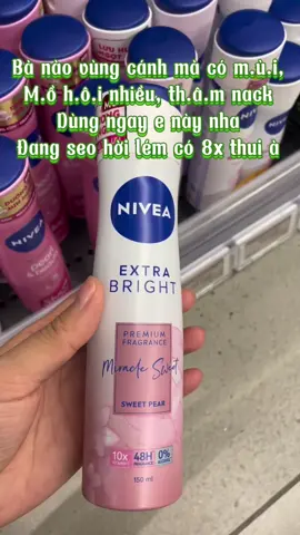Mấy bà thử liền chai này đi nha… #xuhuong #tiktok #xitkhumui #nivea #viral #viralvideo #review #fyp 