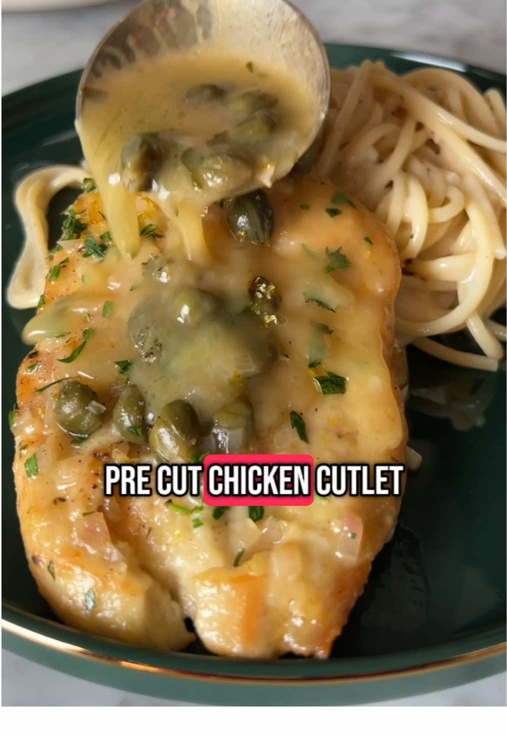Chicken Piccata Recipe. Full recipe is linked in our BIO. #piccata #chickenrecipe #DinnerIdeas 
