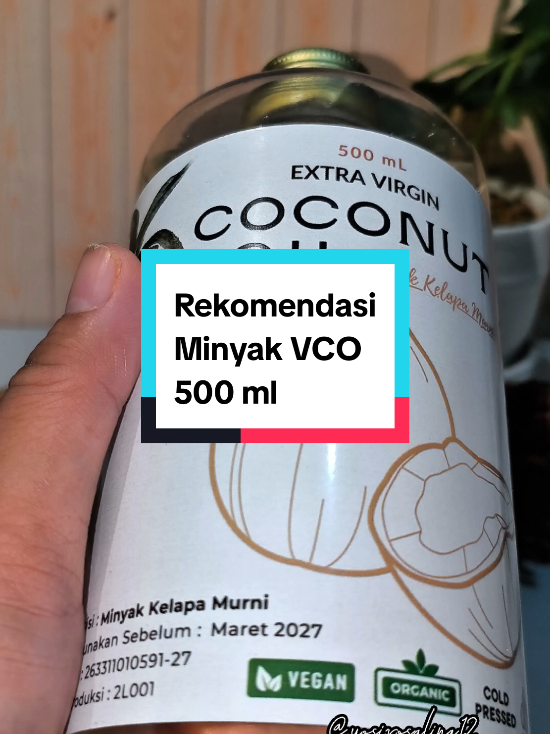 Rekomendasi Minyak VCO 500 ml #minyak #minyakvco #vco #vcodivvnature #virgincoconutoil #divvnature #divvnaturecoconutoil #yosirosalina12 