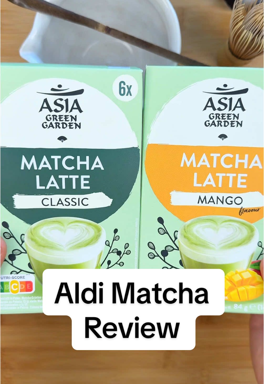 Das ist der Matcha von Aldi #matcha #matchalover #aldi #teepir 