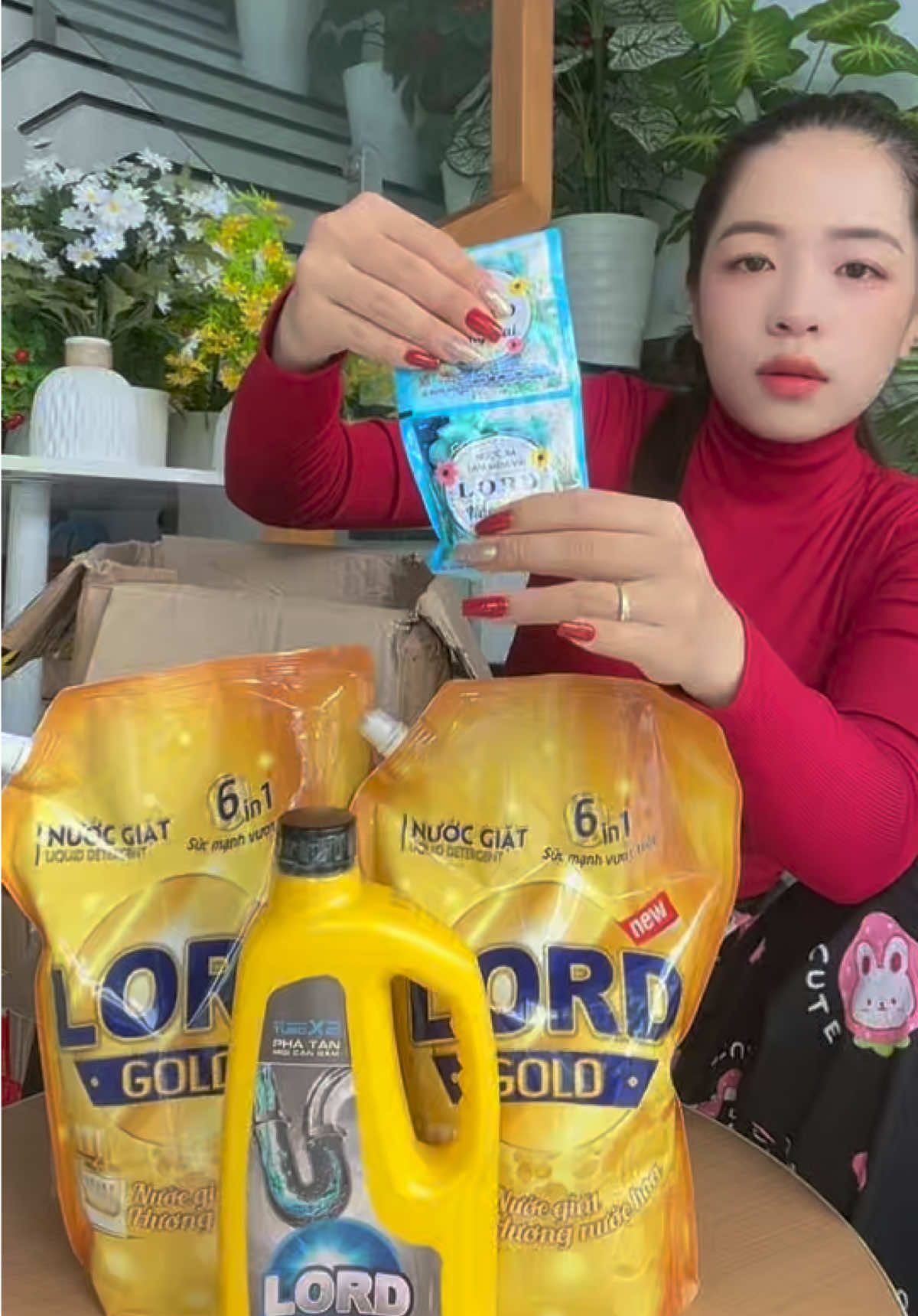 Combo 2 Túi nước giặt tặng 1 chai thông tẩy đa năng và 2 túi nước xả chỉ 189k miễn ship##emkieutaphoa##nuocgiat##nuocgiatxa##nuocgiatlordgold