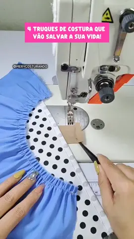 4 Truques Incríveis de Costura. #dicas #costura #coser 