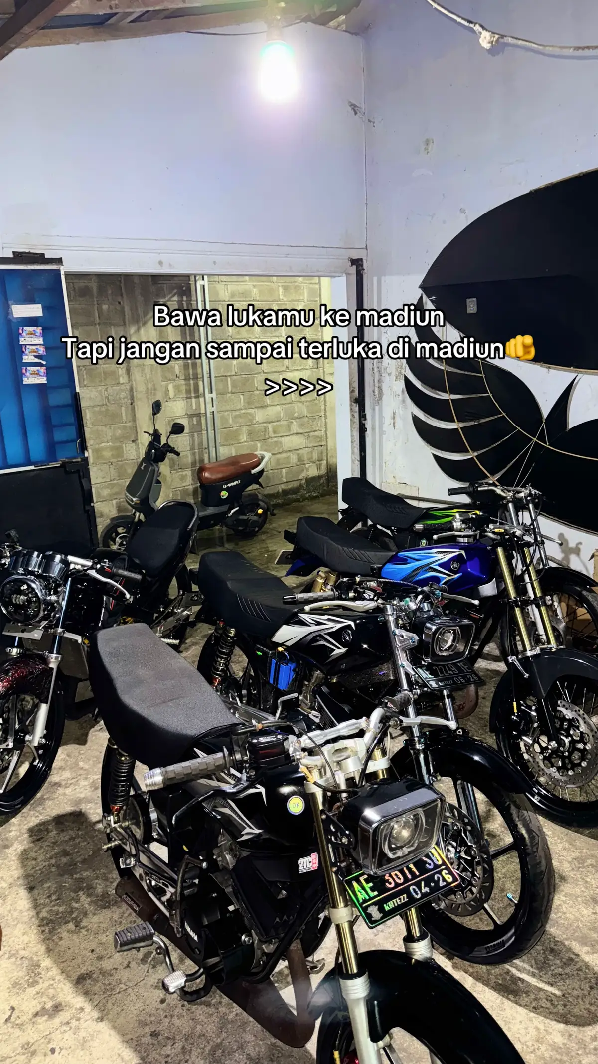 Hati-hati di jalan Sampai jumpa besok  #twostrokekotapendekar 