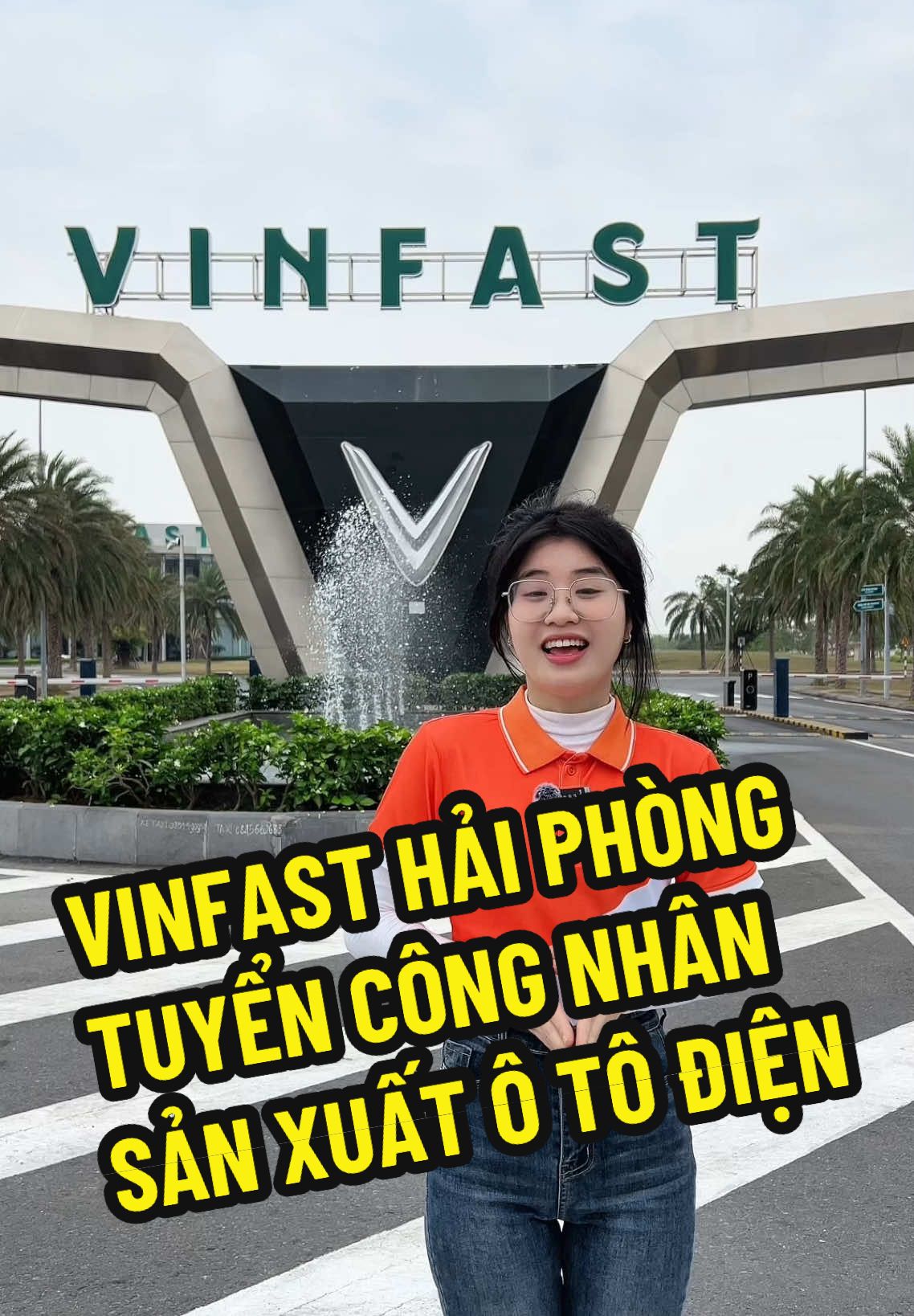 Vinfast Hải Phòng tuyển công nhân sản xuất ô tô điện 🚗 #vieclamkos #nhanluckos #vieclamvinfast 