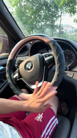 Bọc vô lăng da vân carbon size 38 #bocvolang #phukienoto 