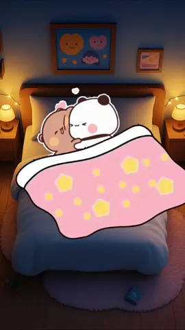 Nothing beats warm hugs on a cozy night 💫🐻🐼 #bubu #dudu #trending #viralvideo #tiktoktrend #fypシ #foryoupage #explorepage #relatable #tiktokcute