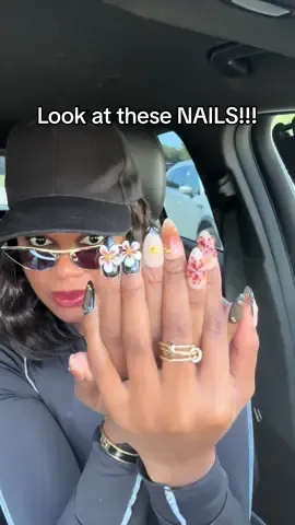 These are the prettiest press on nails I’ve worn so far! #3dnailart  #nailvestanails #pressonnails #nails #pressons #nailtok #3dnails #tiktokshopcreatorpicks #TikTokShopSummerTurnUp #TikTokShopMemorialDay #newnails 