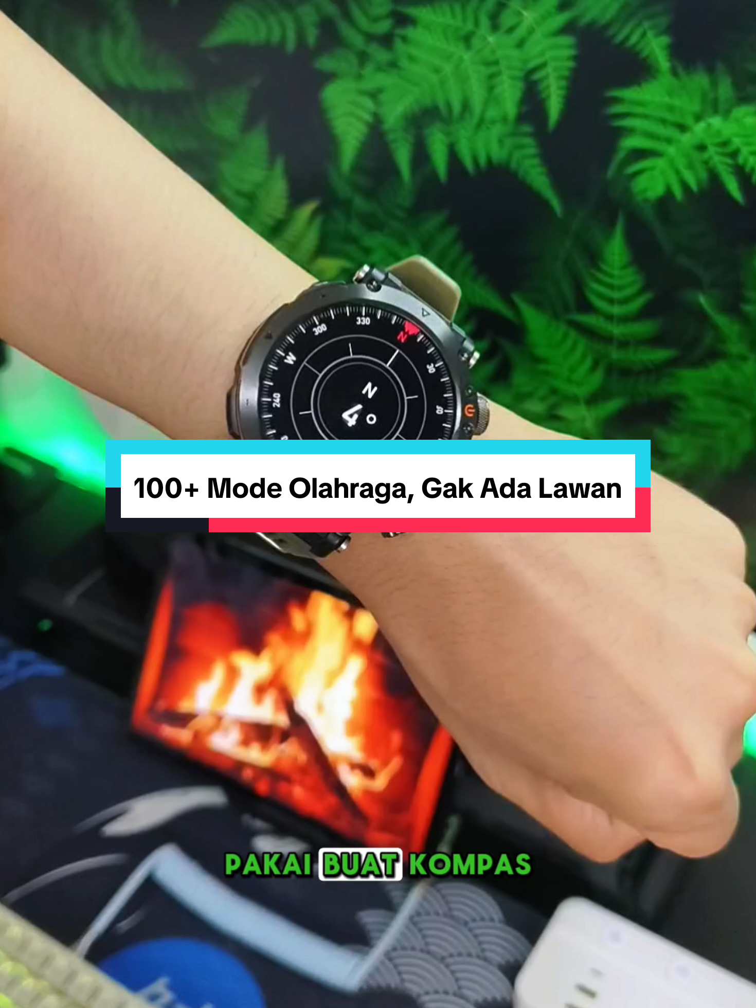 Pas banget buat kamu yang hobi outdoor atau kerja lapangan—fitur lengkap abis! #smartwatch #smartwatchviral #smartwatchmurah #jamtanganpria #jamtangan #jamtanganmurah #jamtanganpintar #cuantanpabatas #morein #moreinrock1 #watch #wibgajian 
