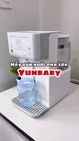 Máy đun nước pha sữa Yunbaby chân ái cho các mẹ pha sữa đêm hong cần canh ml nước nữa nha #mecapy94 #mebimsua #maydunnuocphasua #yunbaby #yunbabykidsvn 