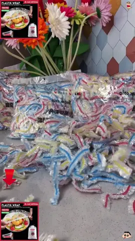 Bungkus plastik ini sangat mudah digunakan dan sangat terjangkau. Anda dapat mengklik keranjang kuning di bawah untuk membelinya.#fyp #foryou #TikTokShop #goodthing 