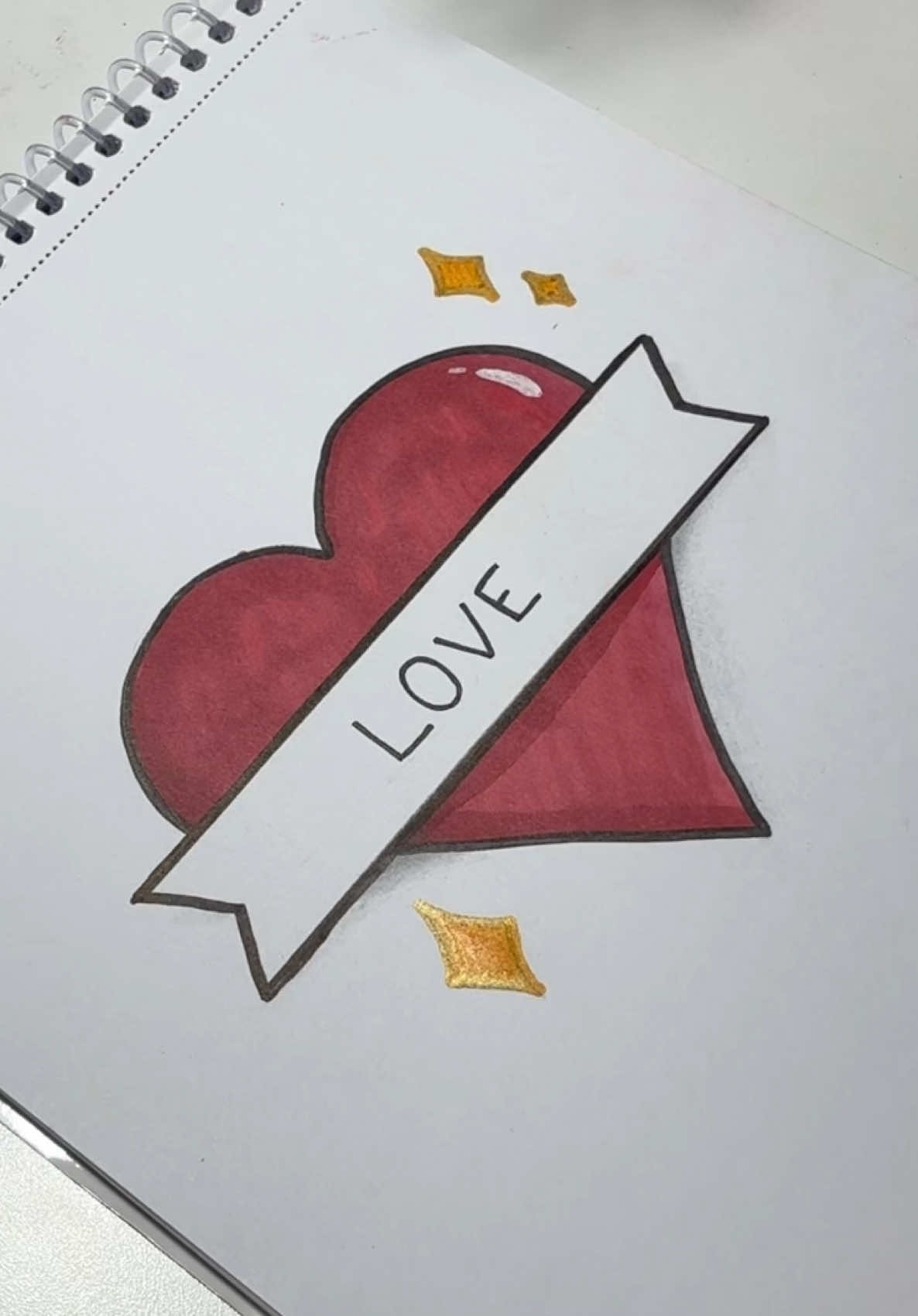 Basit ama kalpten bir hediye ✨ #mothersday #annelergünü #giftidea #cutedrawing #heart #diygift #giftformom